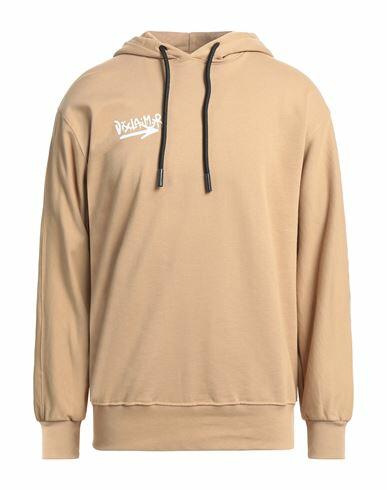 Disclaimer Man Sweatshirt Camel Cotton Cover