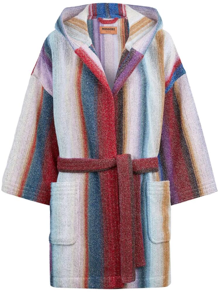 Missoni Home gradient-effect hooded robe - Multicolour Cover