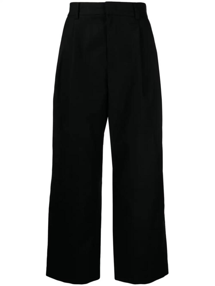 Juun.J straight-leg wool trousers - Black Cover