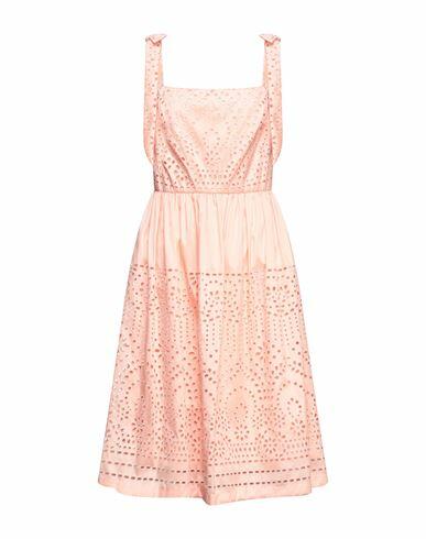 Monique Lhuillier Woman Midi dress Salmon pink Polyester Cover