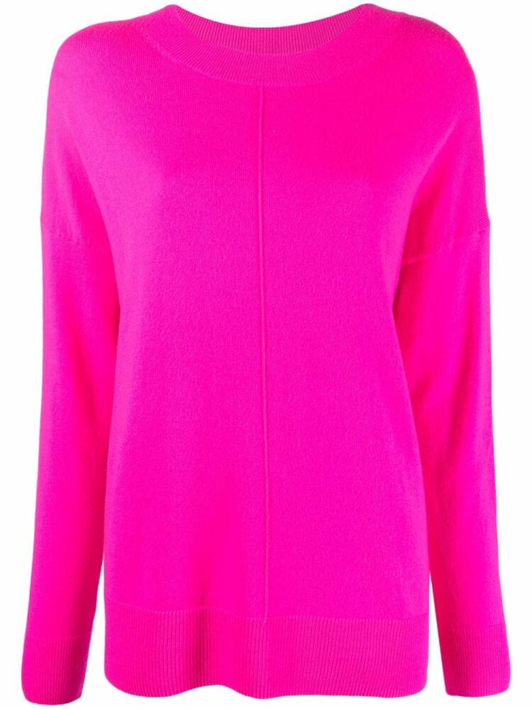 Chinti & Parker fine-knit crew-neck jumper - Pink Cover