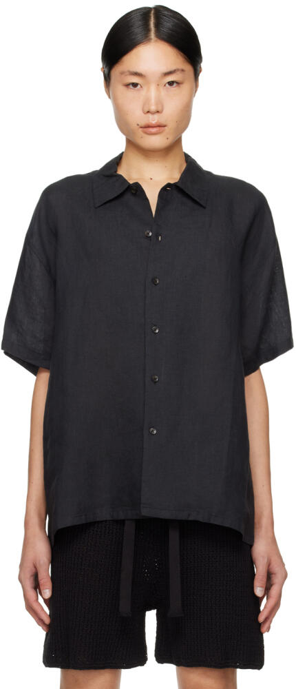 COMMAS Black Oversized Shirt Cover