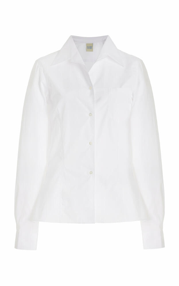 Flore Flore - Rosie Cotton Shirt - White Cover