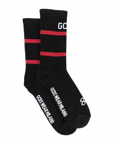 Gcds Man Socks & Hosiery Red Cotton, Polyamide, Elastane Cover