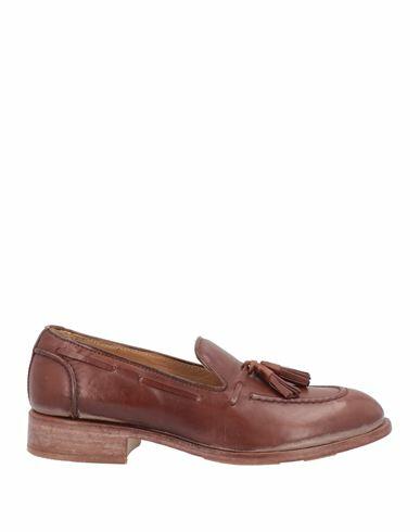 Moma Woman Loafers Brown Soft Leather Cover