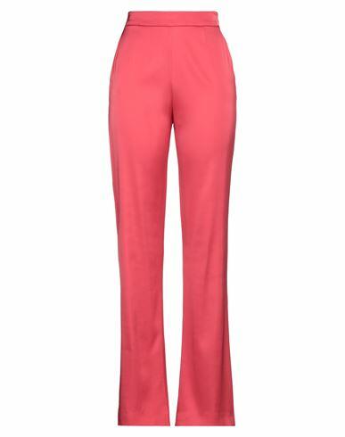 Patrizia Pepe Sera Woman Pants Coral Viscose, Elastane Cover