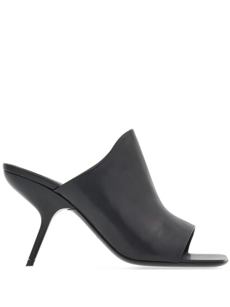 Ferragamo 85mm open-toe slide mules - Black Cover