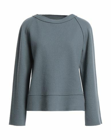 Niū Woman Sweater Pastel blue Virgin Wool, Polyamide Cover