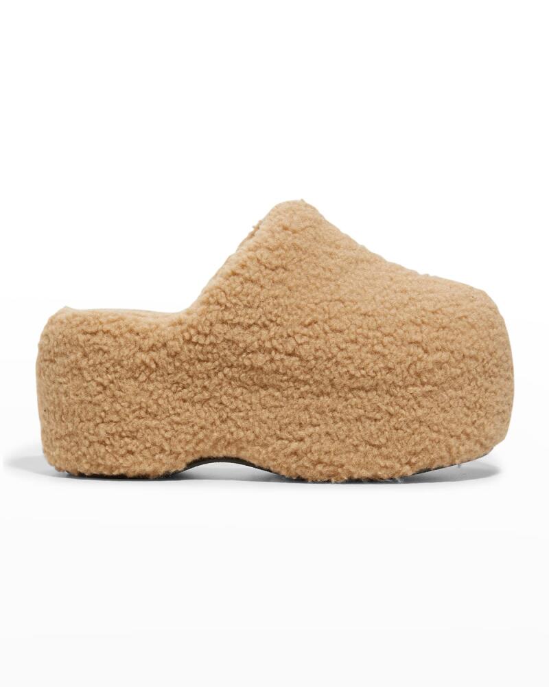 SIMONMILLER Bubble Faux Shearling Clogs Cover