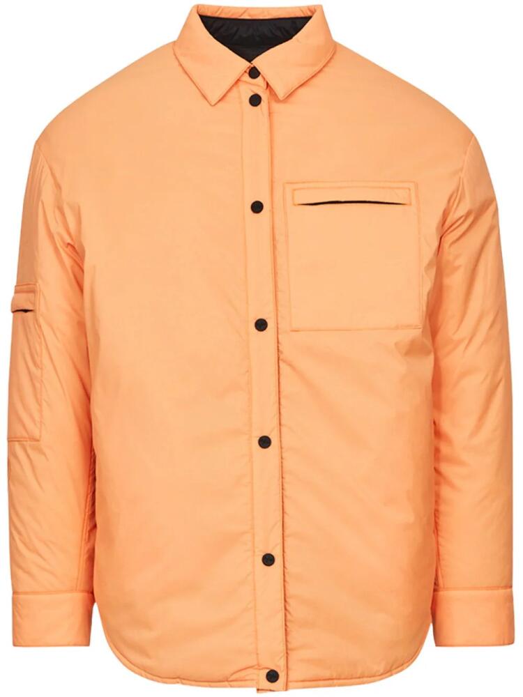 Aztech Mountain Pillow puffer shirt jacket - Orange Cover