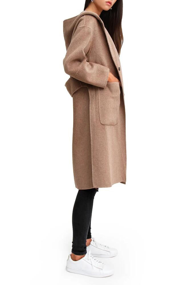 Belle & Bloom Walk This Way Wool Blend Oversized Coat Cover