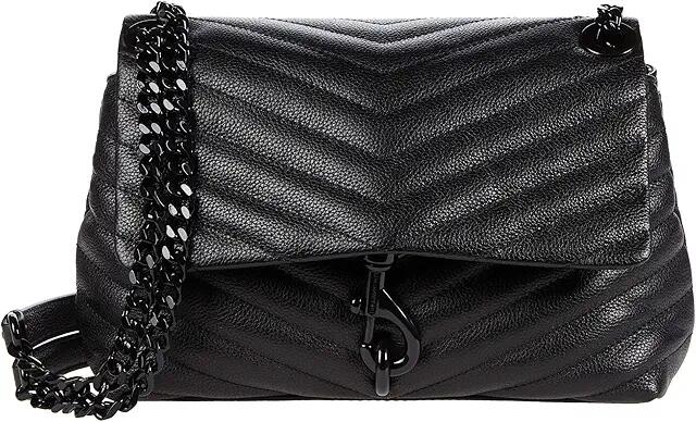 Rebecca Minkoff Edie Crossbody (Black 4) Cross Body Handbags Cover