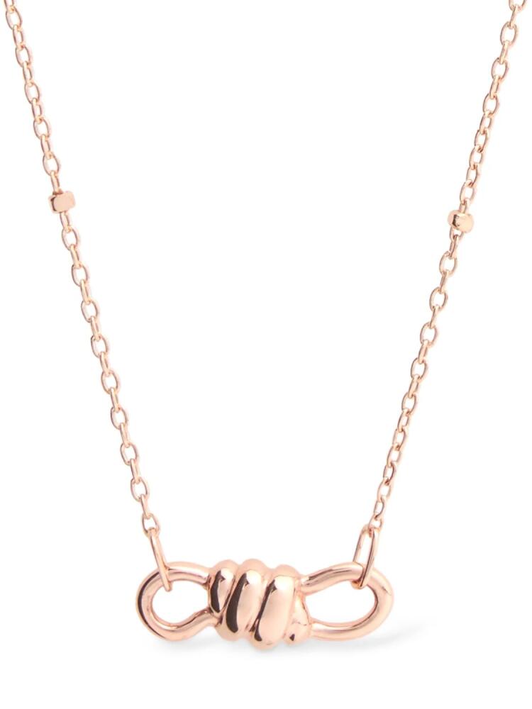 DODO 9kt Rose Gold Nodo Necklace Cover