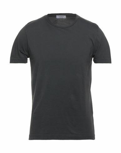 Crossley Man T-shirt Steel grey Cotton Cover