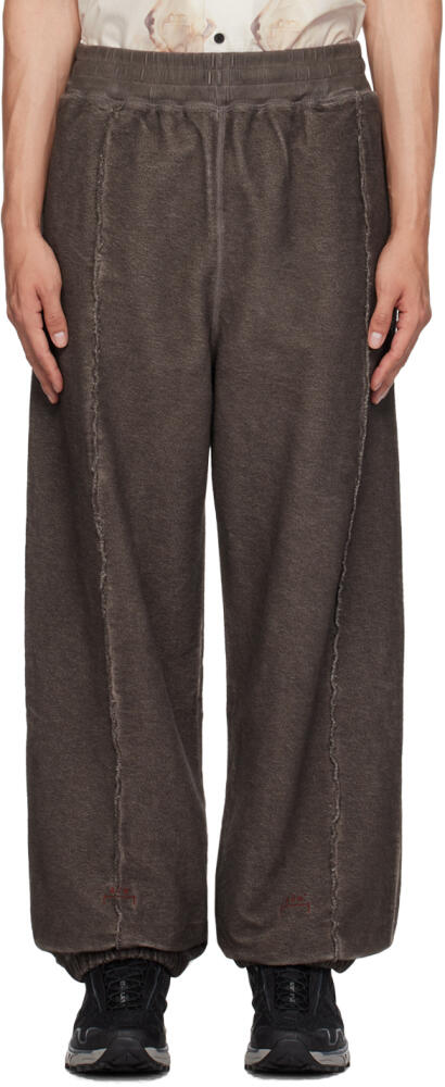 A-COLD-WALL* Brown Pavilion Sweatpants Cover