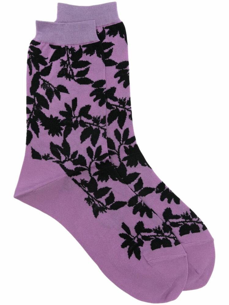 Issey Miyake Physiotype socks - Purple Cover