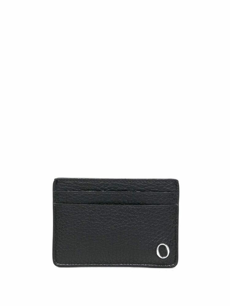 Orciani logo-plaque cardholder - Black Cover