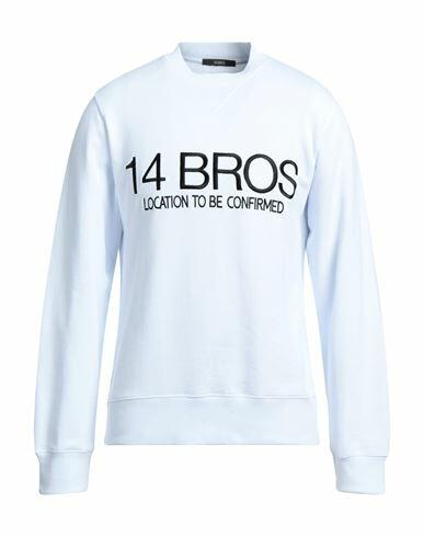 14bros Man Sweatshirt White Cotton Cover