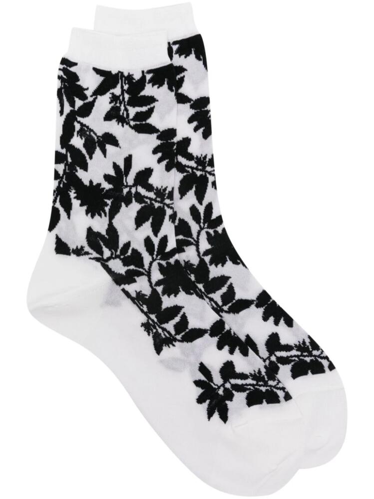 Issey Miyake Physiotype socks - White Cover