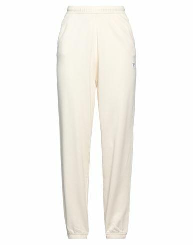 Reebok Woman Pants Cream Cotton Cover