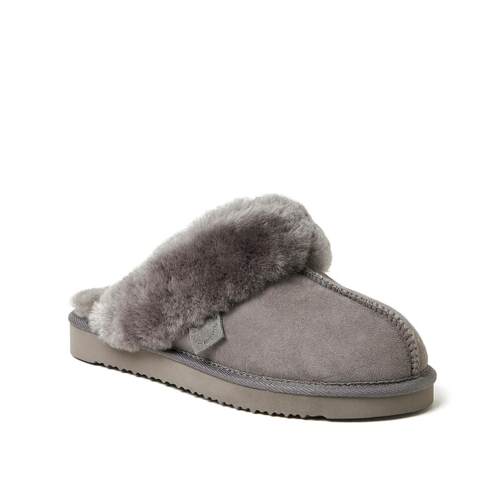 Fireside by Dearfoams Sydney Scuff Slipper | Women's | Grey Cover