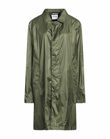 Aspesi Woman Overcoat & Trench Coat Military green Polyester Cover