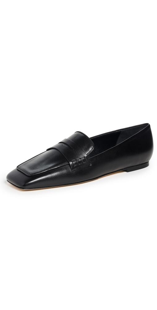 AEYDE Tom Leather Loafers Black Cover