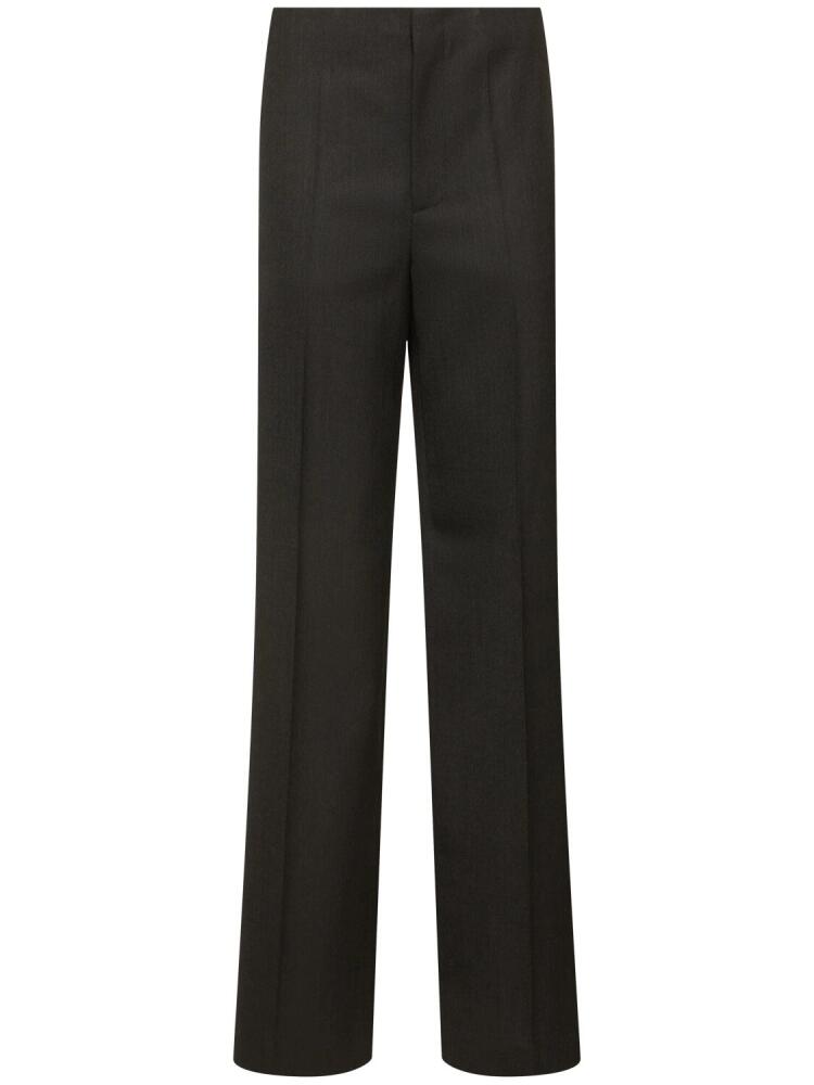 MOSCHINO Tailored High Rise Straight Pants Cover