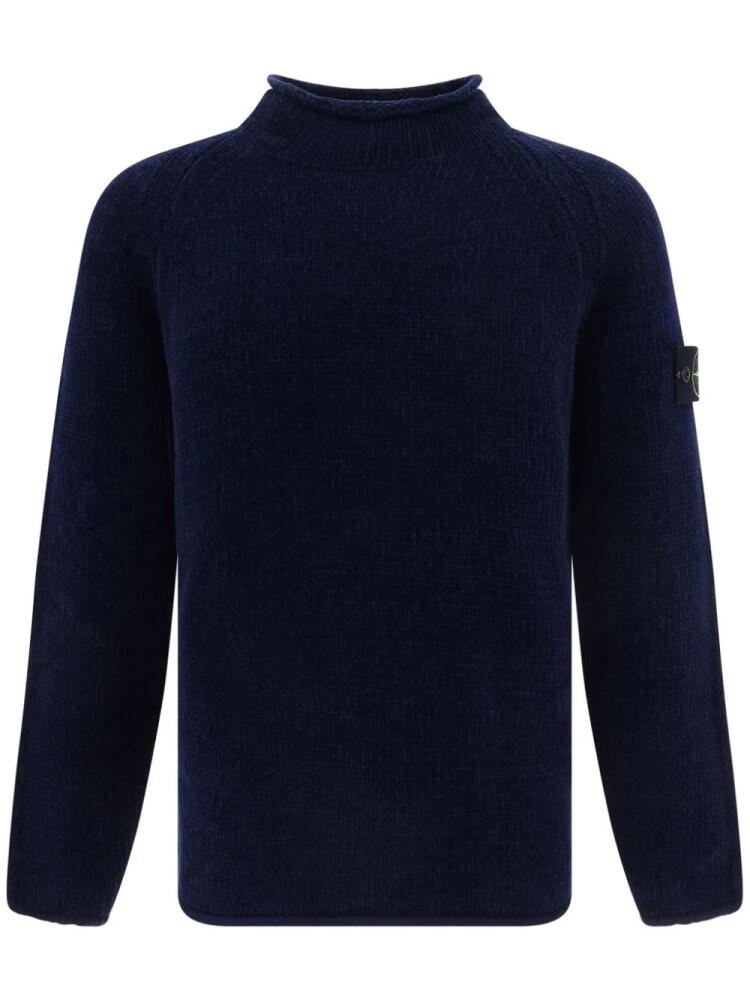 Stone Island Maglione jumper - Blue Cover