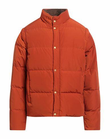 Holubar Man Puffer Rust Nylon, Cotton Cover