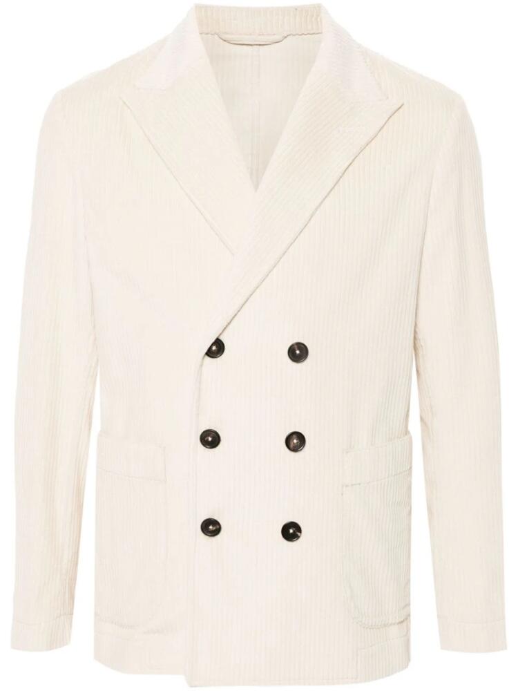 Doppiaa cotton jacket - Neutrals Cover