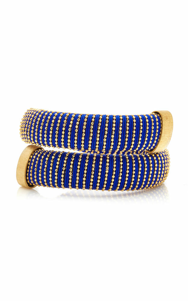 Carolina Bucci - Cobalt Caro Gold-Plated Bracelet - Blue - Gifts For Her Cover