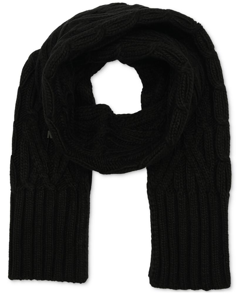 Michael Kors Men's Cable Scarf - Black Cover