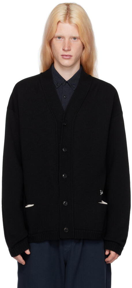 YMC Black Archie Cardigan Cover