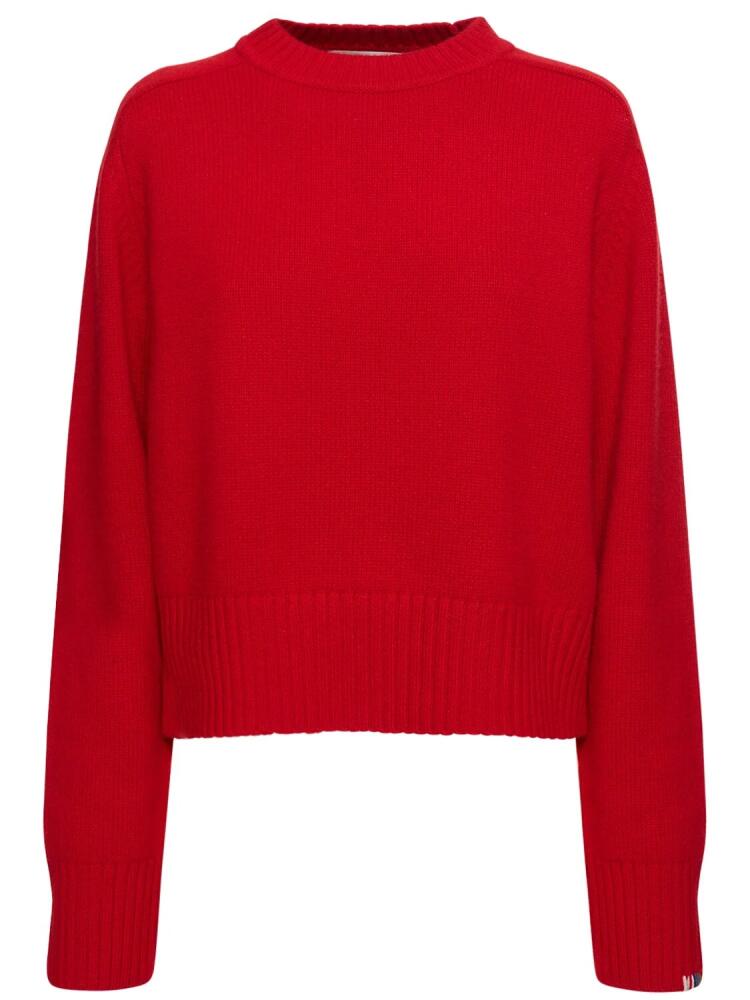 EXTREME CASHMERE Please Crewneck Cashmere Sweater Cover