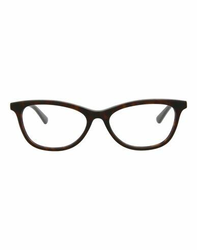 Mcq Alexander Mcqueen Round-frame Acetate Optical Frames Woman Eyeglass frame Brown Acetate Cover