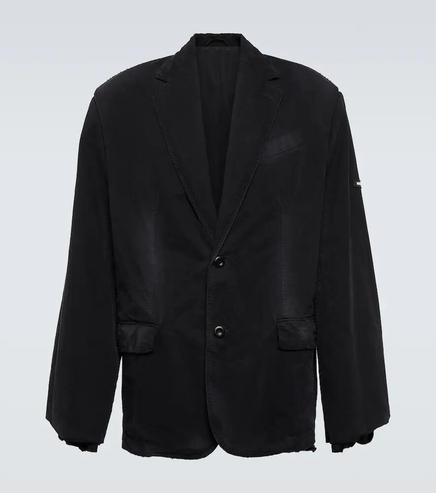 Balenciaga Oversized cotton blazer Cover