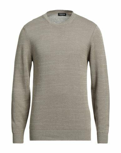 Yoon Man Sweater Khaki Cotton, Linen Cover