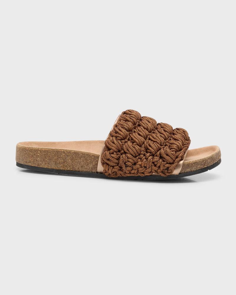 JW Anderson Crochet Cotton Easy Slide Sandals Cover