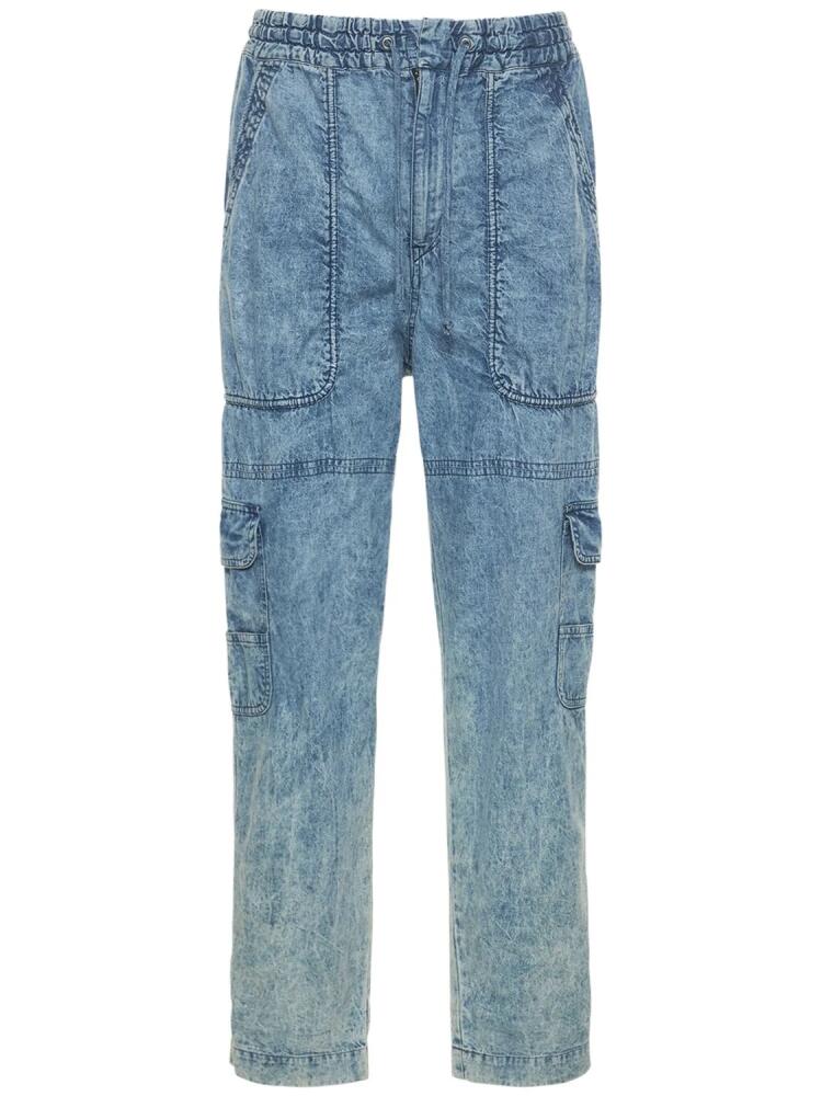 MARANT Light Cotton Denim Sweatpants Cover