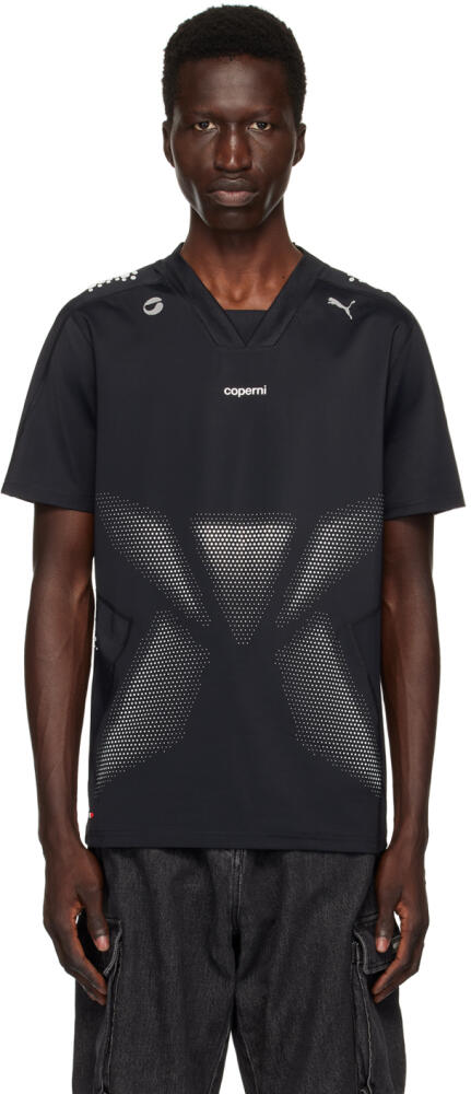 Coperni Black PUMA Edition Football Jersey T-Shirt Cover