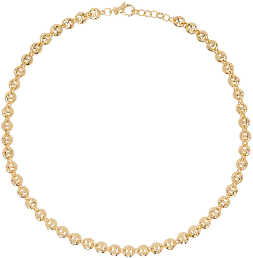 Sophie Buhai Gold Small Circle Link Necklace Cover