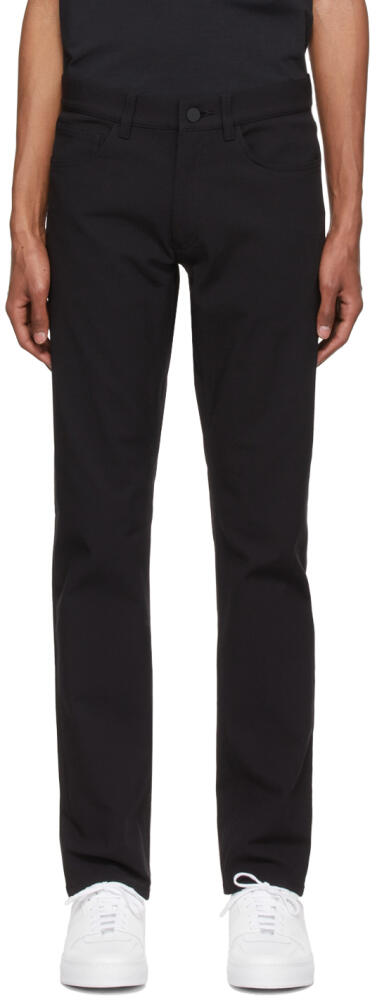 Theory Black Raffi Trousers Cover