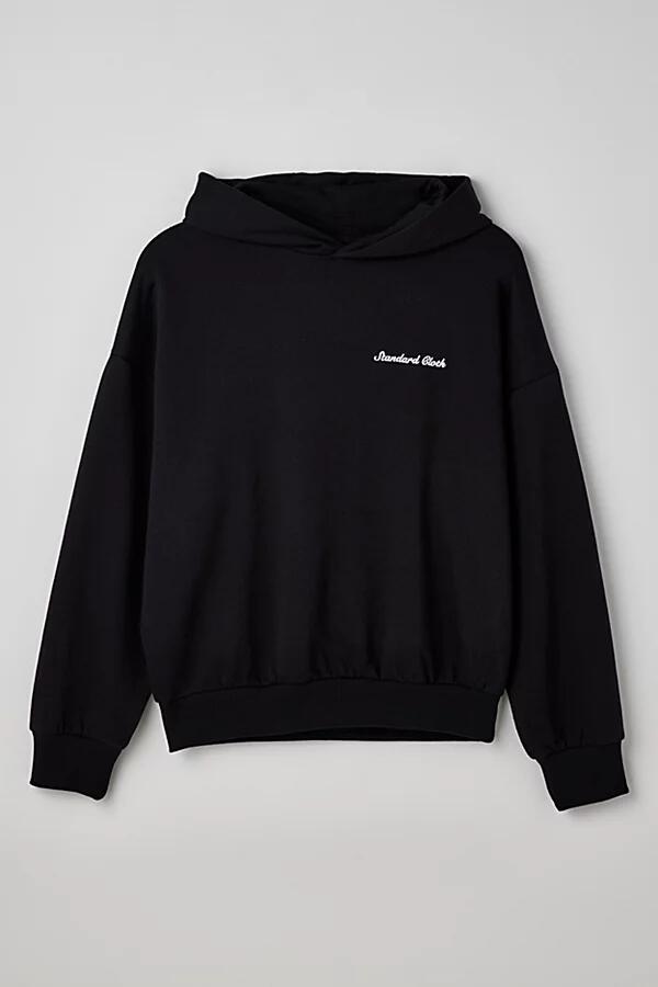 Standard Cloth Foundation Embroidered Hoodie Sweatshirt in Black Cover