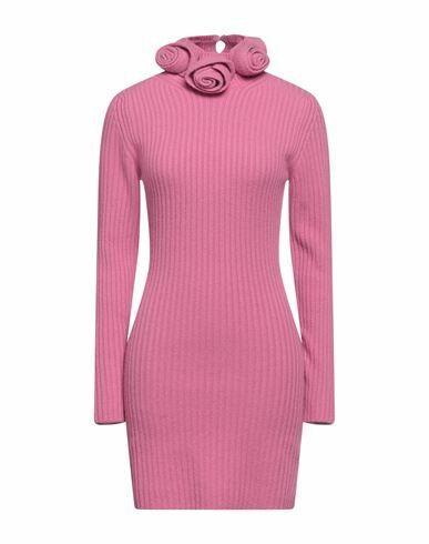 Blumarine Woman Mini dress Magenta Wool Cover