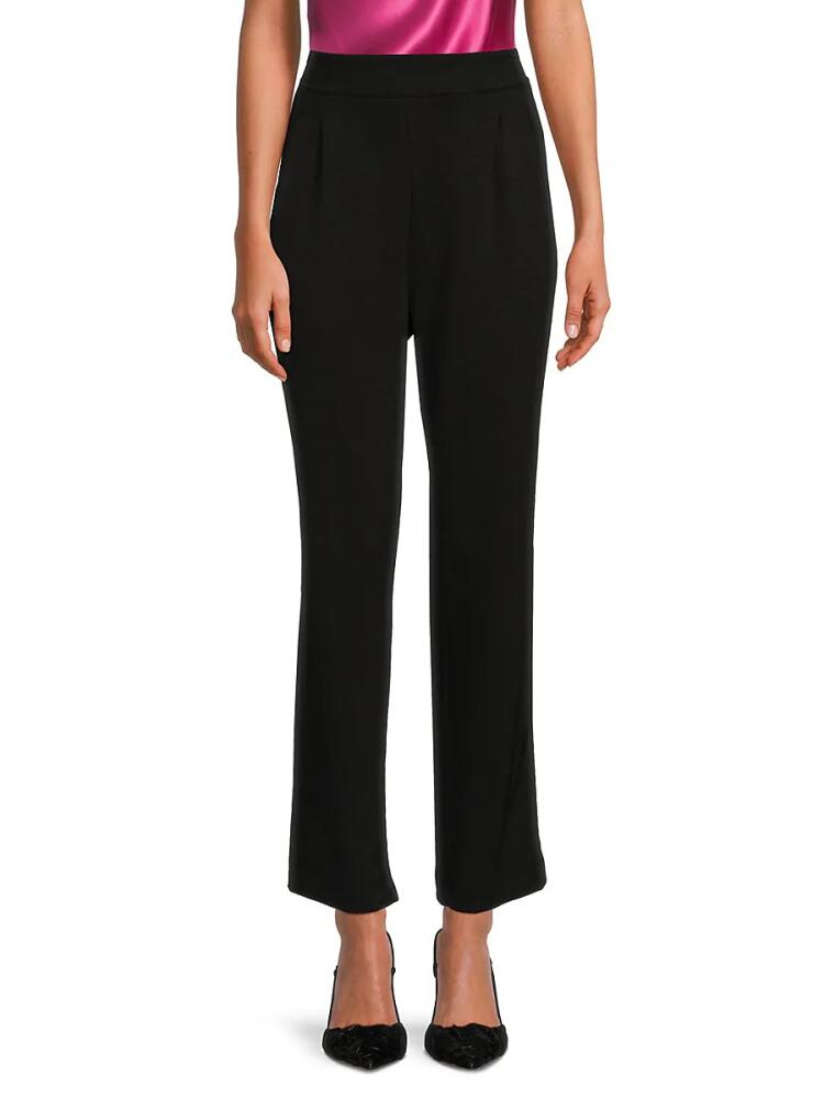 NANETTE nanette lepore Women's Pleated Pants - Black Cover