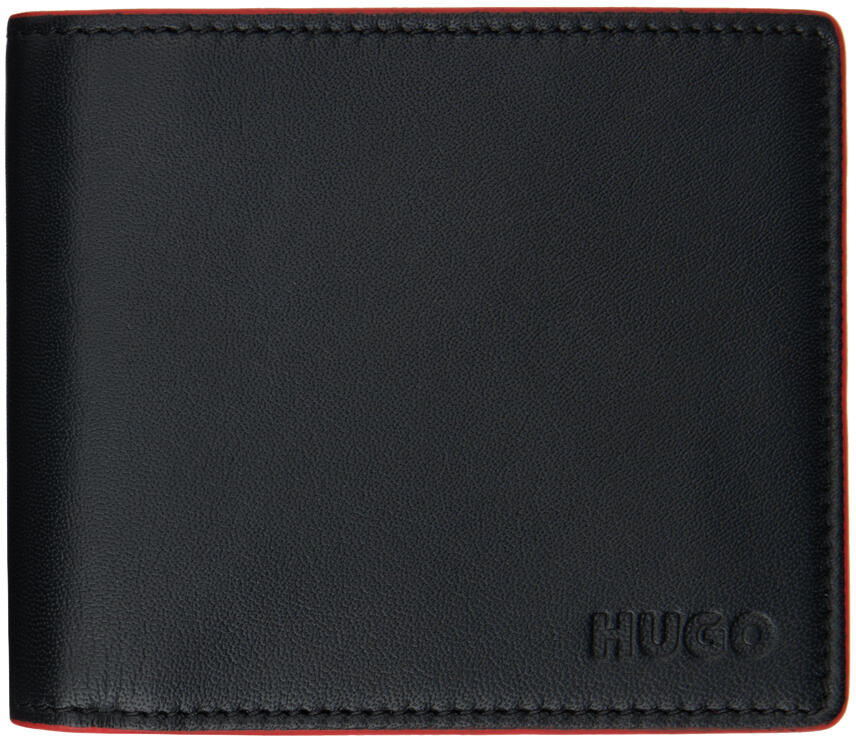 Hugo Black Logo Wallet Cover