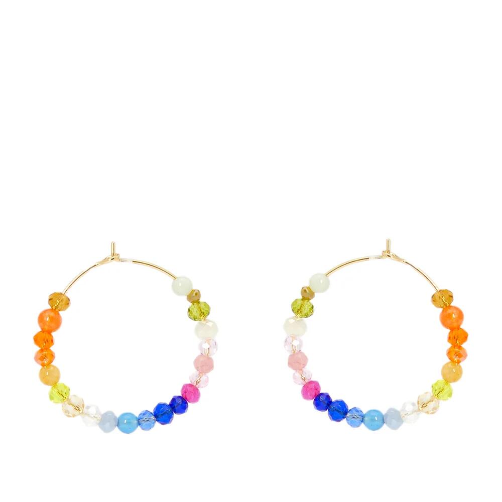 Anni Lu Women's Gili Hoop Earrings in Multi Cover