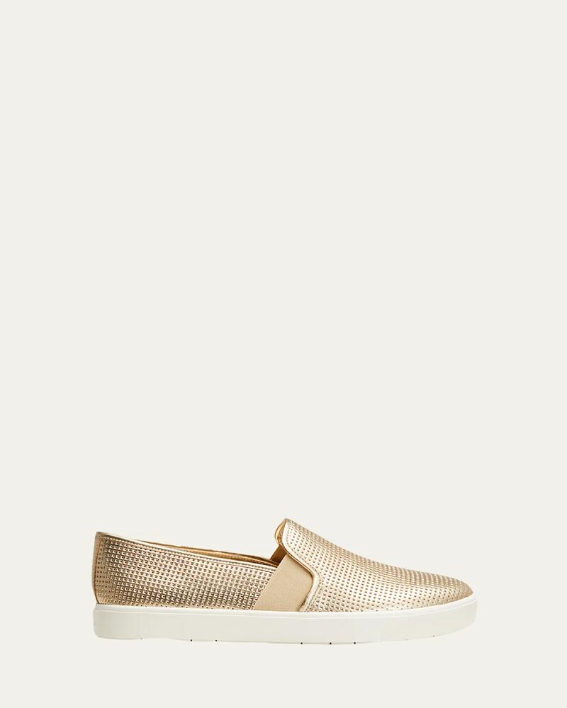 Vince Blair Metallic Slip-On Sneakers Cover