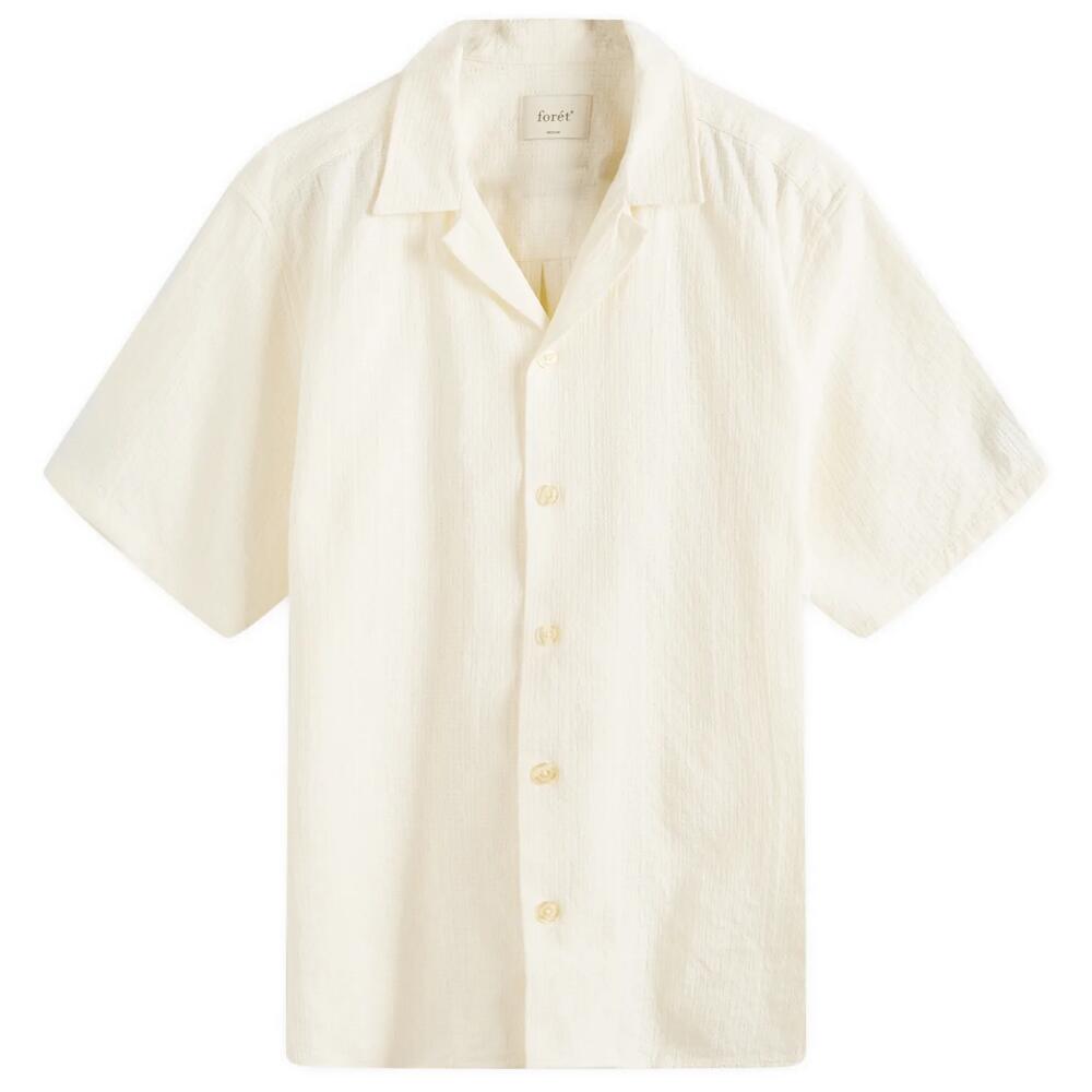 Foret Men's Peer Vacation Shirt in Cloud Cover